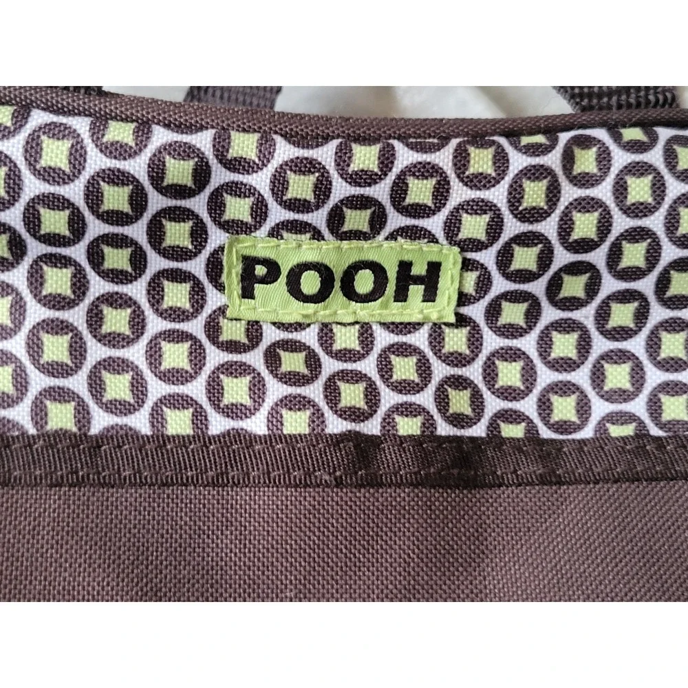 Winnie the Pooh Diaper Bag & Fleece Baby Blanket Set Brown Messenger Bag Disney